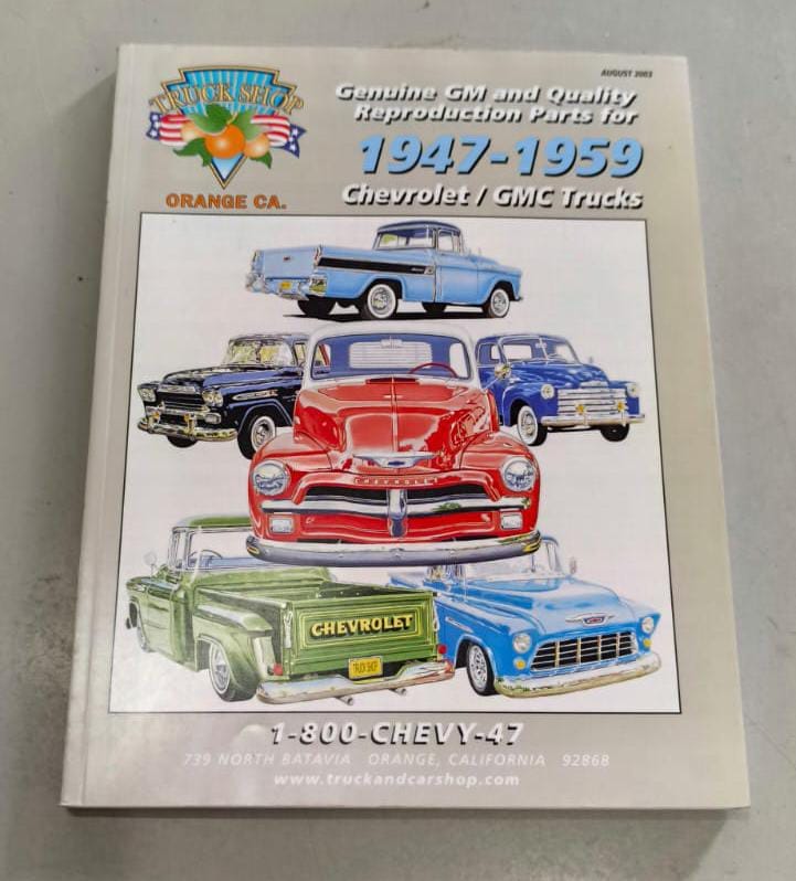 Catálogos Truck and Car Shop (linha Chevrolet)