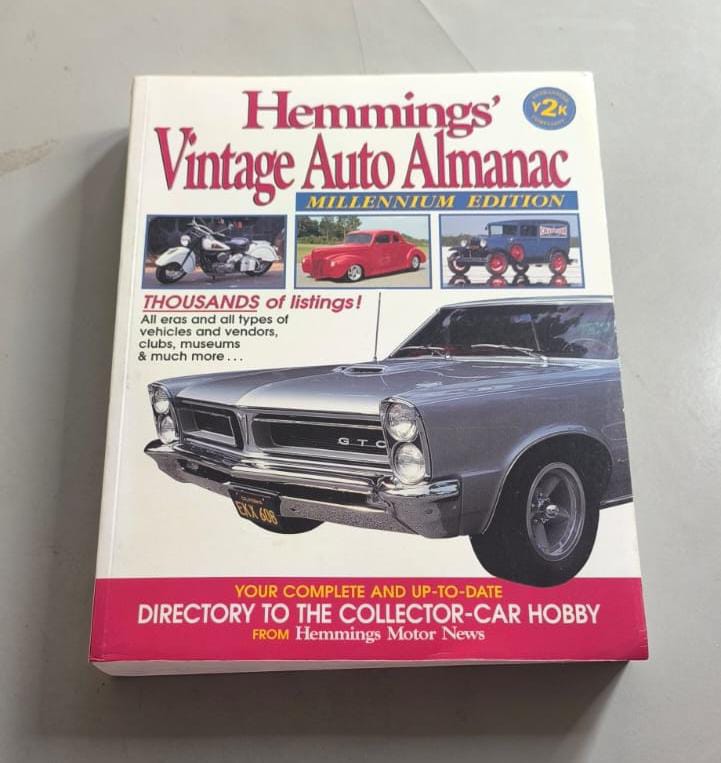 Hemmings Vintage Auto Almanac Millennium Edition