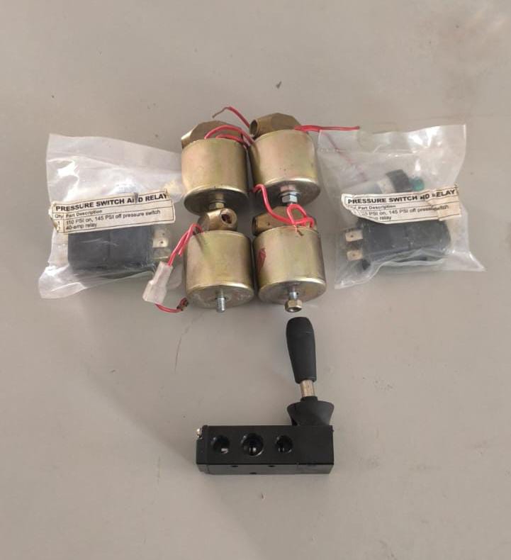 Kit de Controle de Suspensão a Ar Dianteira/Traseira